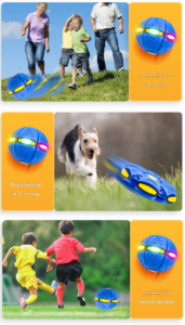 Magic Flying UFO Ball Toy for Kids – Light Up Music Outdoor Play Ball 11 translated image en 70